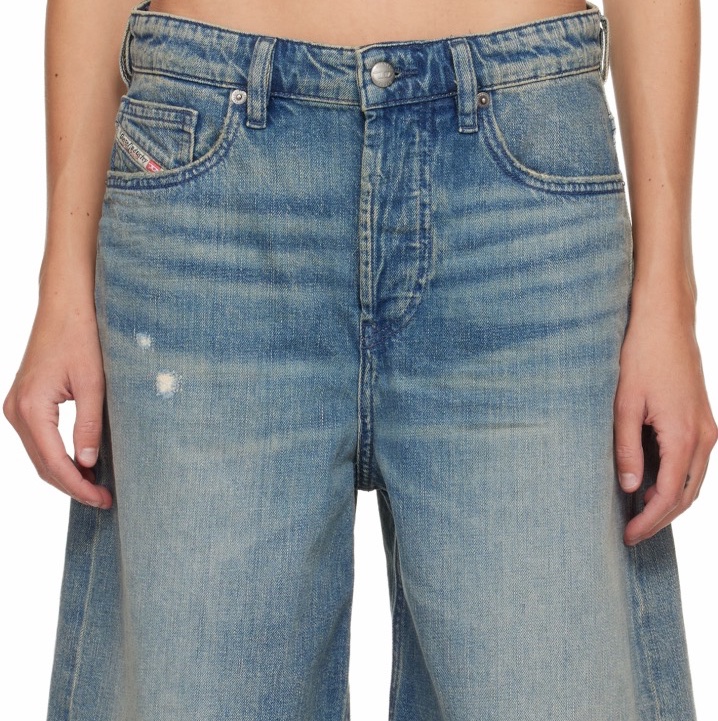 Diesel 女士 做舊牛仔短褲23 24 25 26 29-5