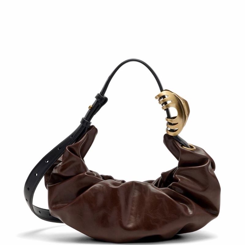 Diesel 女士 Grab-D 單肩包均碼碼30cm*10cm*26cm-4