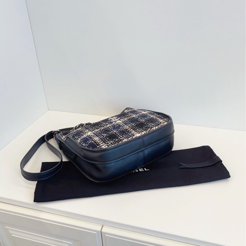✨Chanel 格紋嬉皮士 3way hobo 99新🤍-8