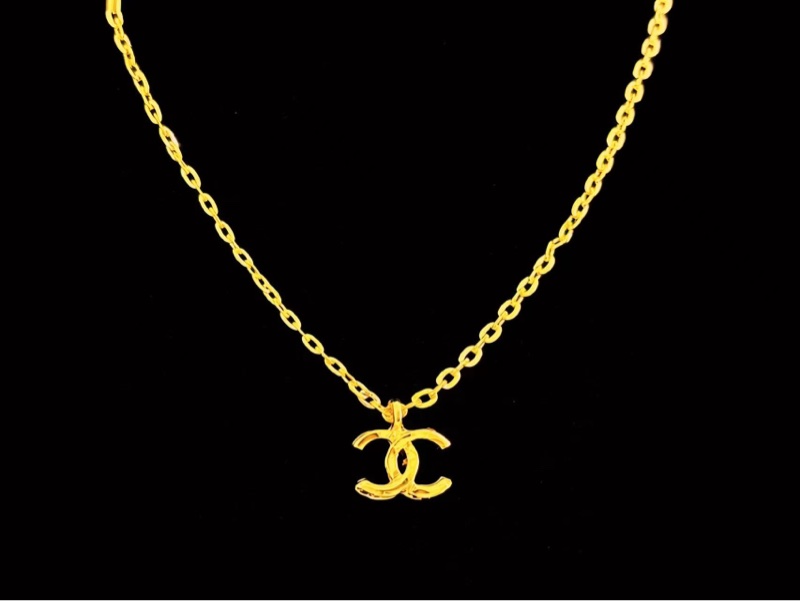 【97新 ✨ 全網最低價！】 中古chanel 雙C項鏈(下單前先詢問庫存❗️❗️）-1