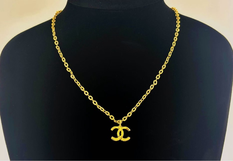 【97新 ✨ 全網最低價！】 中古chanel 雙C項鏈(下單前先詢問庫存❗️❗️）-2