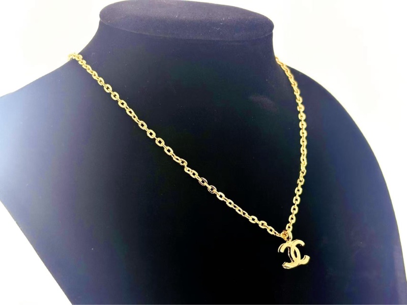 【97新 ✨ 全網最低價！】 中古chanel 雙C項鏈(下單前先詢問庫存❗️❗️）-4