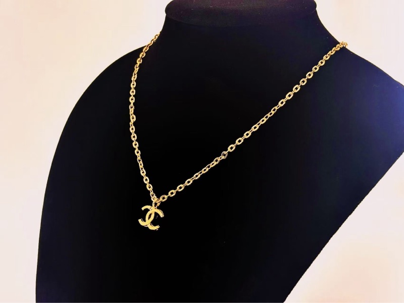 【97新 ✨ 全網最低價！】 中古chanel 雙C項鏈(下單前先詢問庫存❗️❗️）-5