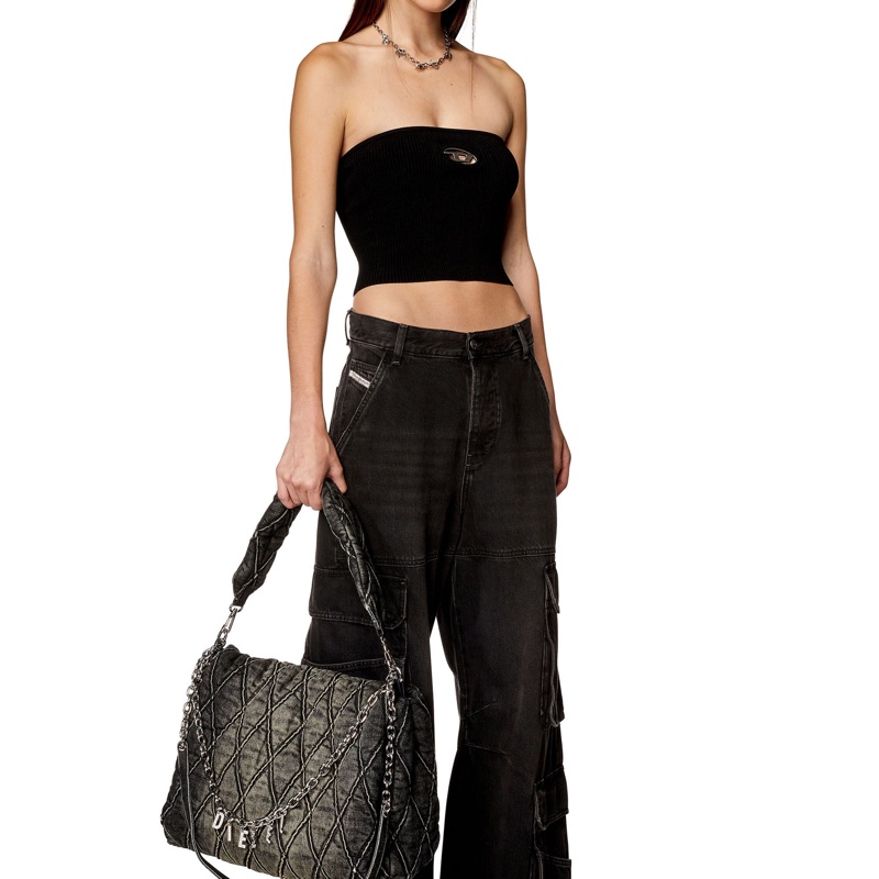 Diesel 女士 平紋針織抹胸XXS XS S M L XL碼-4