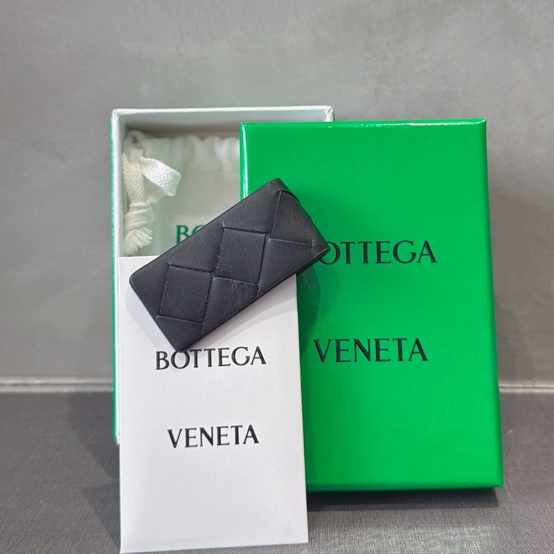 BV 全新-皮革鈔票錢夾💴 最難搶的甜價配件-0