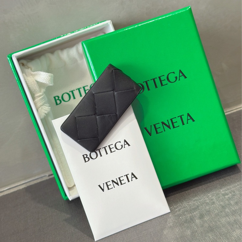 BV 全新-皮革鈔票錢夾💴 最難搶的甜價配件-1