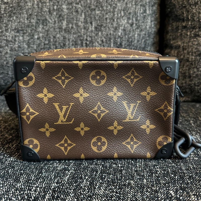 LouisVuitton 路易威登 SoftTrunk軟盒子包  芯片款 18.5x 13.0-1