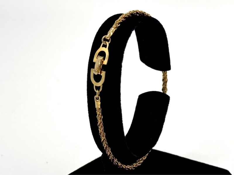 【97新 ✨ 全網最低價！】 Dior Chain Vintage Bracelet 金色CD手鍊(下單前先詢問庫存❗️❗️）-1