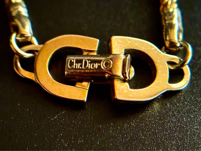 【97新 ✨ 全網最低價！】 Dior Chain Vintage Bracelet 金色CD手鍊(下單前先詢問庫存❗️❗️）-4
