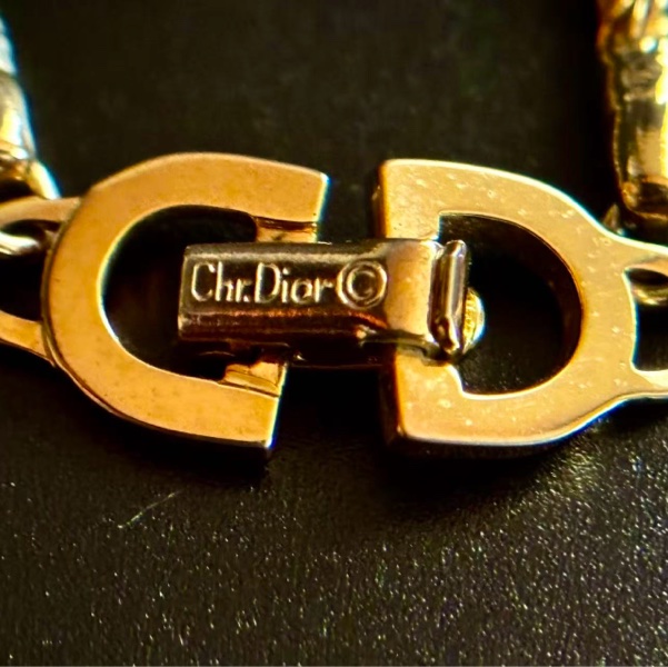 【97新 ✨ 全網最低價！】 Dior Chain Vintage Bracelet 金色CD手鍊(下單前先詢問庫存❗️❗️）-5