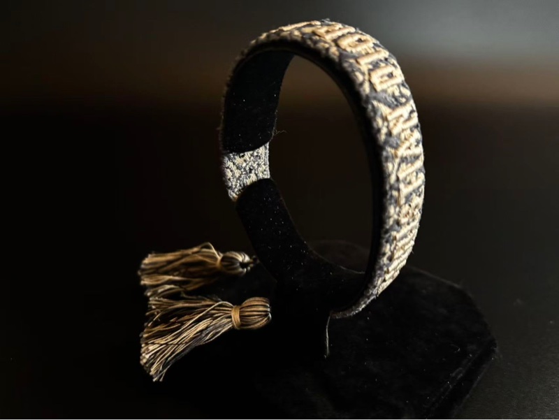 【97新 ✨ 全網最低價！】 Dior J'adior Bracelet 老花刺繡流蘇手帶(下單前先詢問庫存❗️❗️）-4