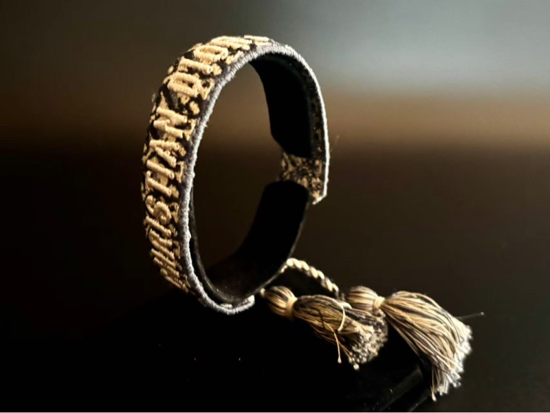 【97新 ✨ 全網最低價！】 Dior J'adior Bracelet 老花刺繡流蘇手帶(下單前先詢問庫存❗️❗️）-5