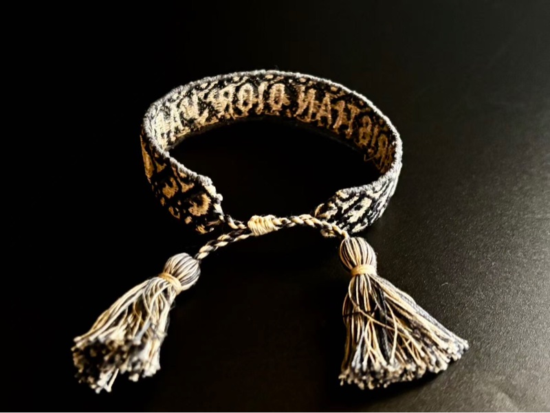 【97新 ✨ 全網最低價！】 Dior J'adior Bracelet 老花刺繡流蘇手帶(下單前先詢問庫存❗️❗️）-9