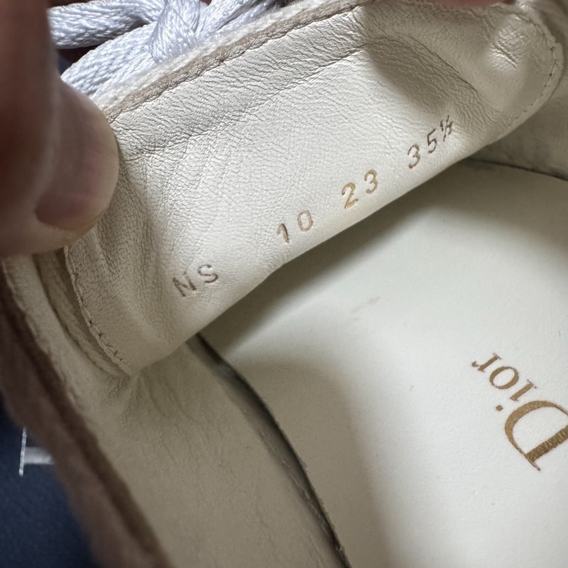 Dior新款迪奧滿印Walk'n'Oblique刺繡粉色 35.5碼-5