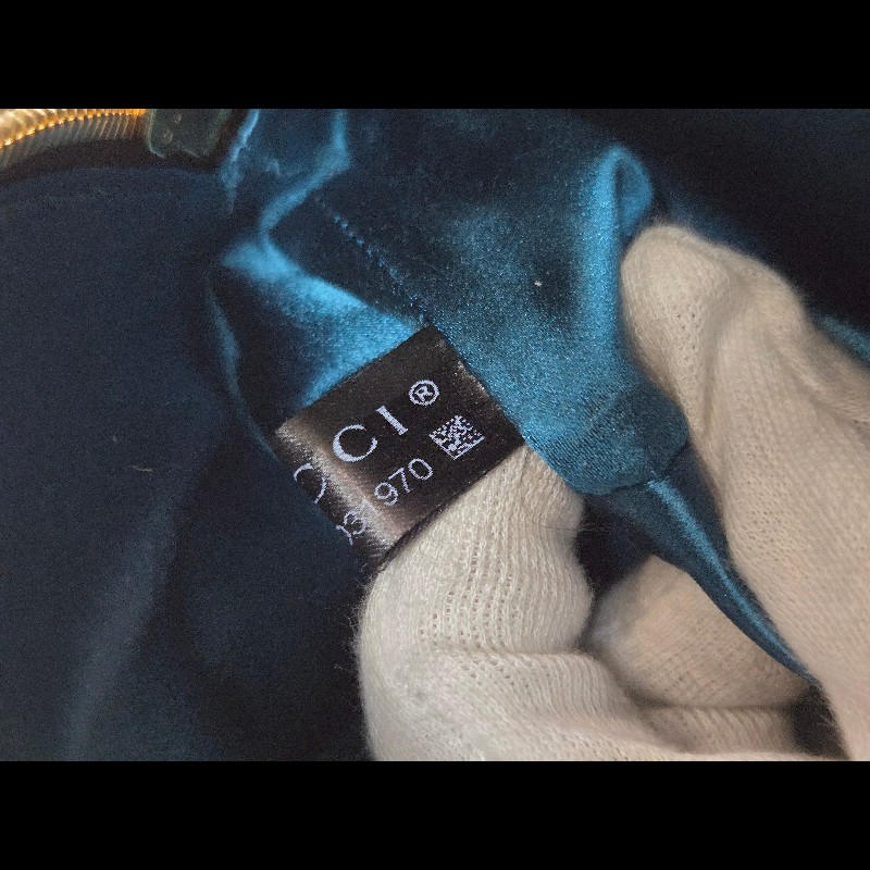 GUCCI 經典Ophidia GG Logo綠紅綠織帶 肩背包 貝殼包-24