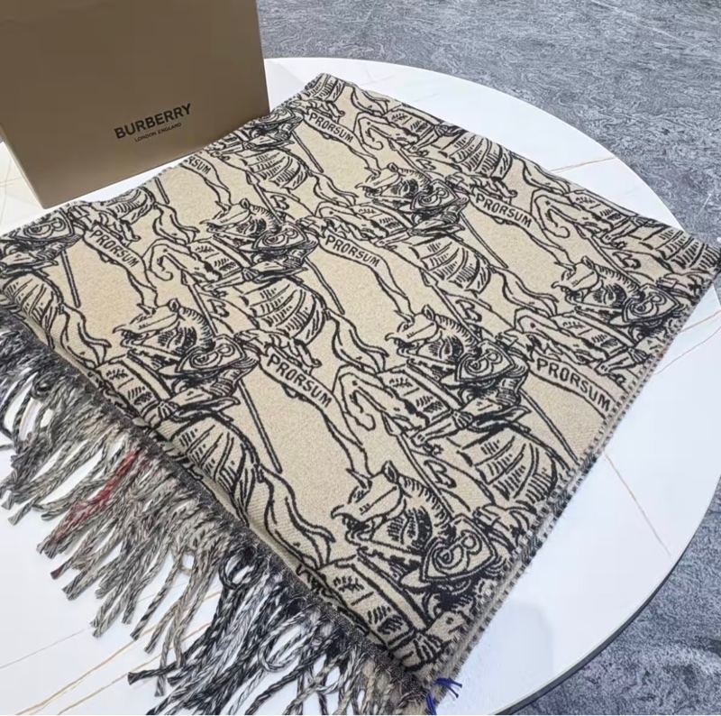 Burberry戰馬圍巾-1
