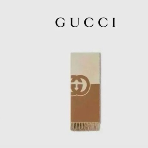 Gucci 雙G奶茶色-3