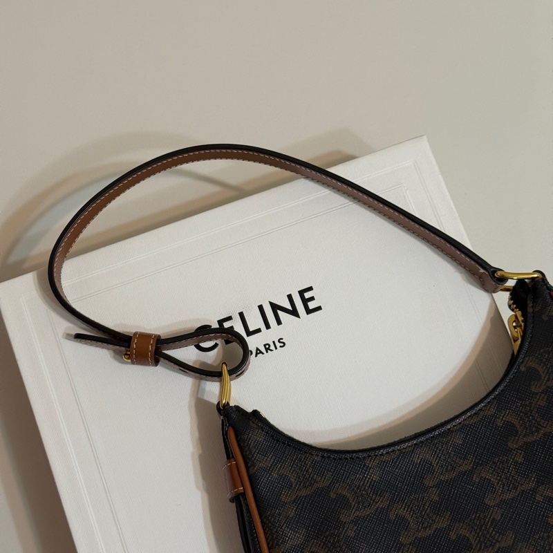 914intheair『二手閒置』Celine mini ava 迷你碗豆包 腋下包-4