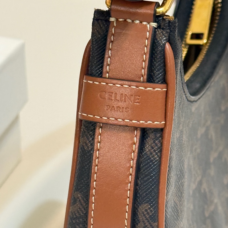 914intheair『二手閒置』Celine mini ava 迷你碗豆包 腋下包-13