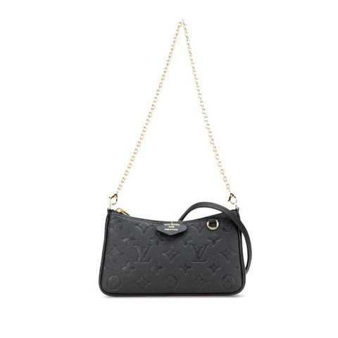 路易威登 Monogram Empreinte Easy Pouch 手提包/肩背包 2WAY M80349 黑色皮革 女士 LOUIS VUITTON