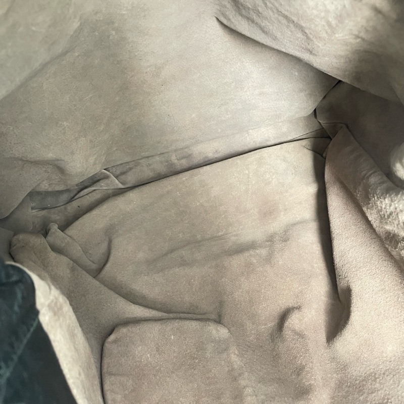 BV/葆蝶家 黑色羊皮Cabat編織托特包 手提單肩包 尺寸：33*12*33-7