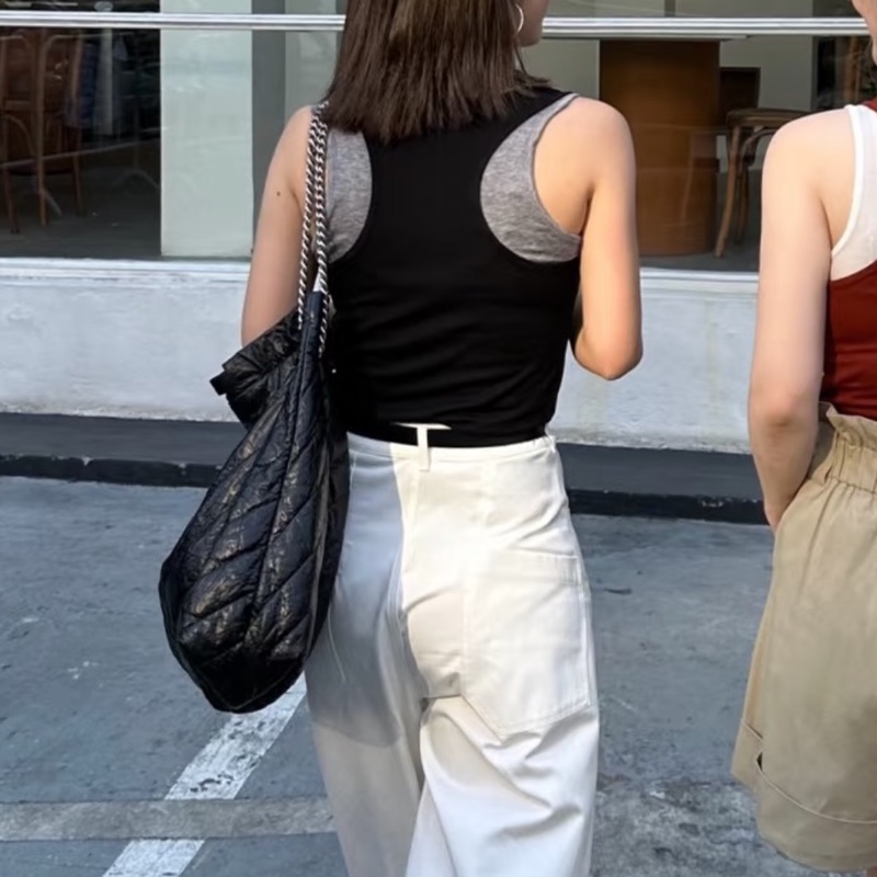 Balenciaga 巴黎世家 Crush 黑銀垃圾袋包中號🕵🏻‍♀️-19
