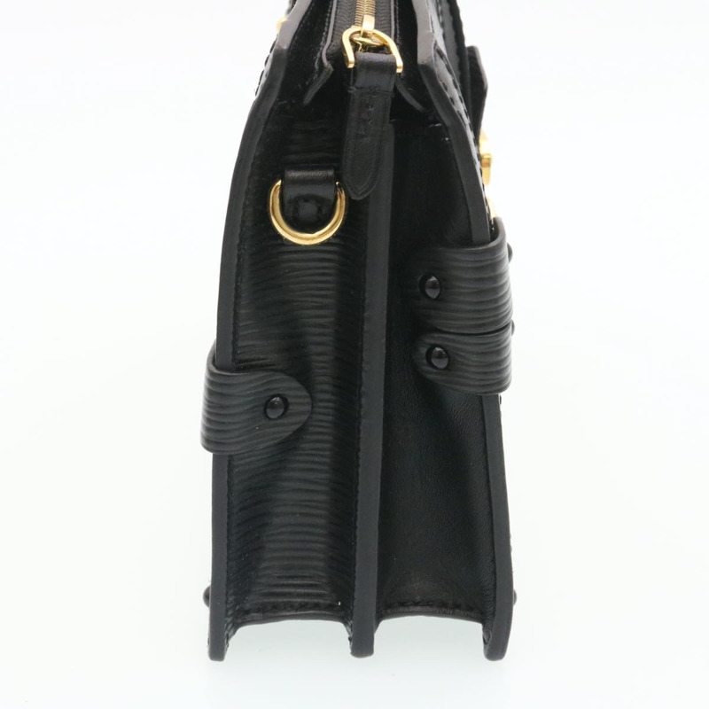 【日本直送】路易威登 Epi Trunk 手拿包/兩用肩包 黑色 M53052 LV 正品 28382SM-3