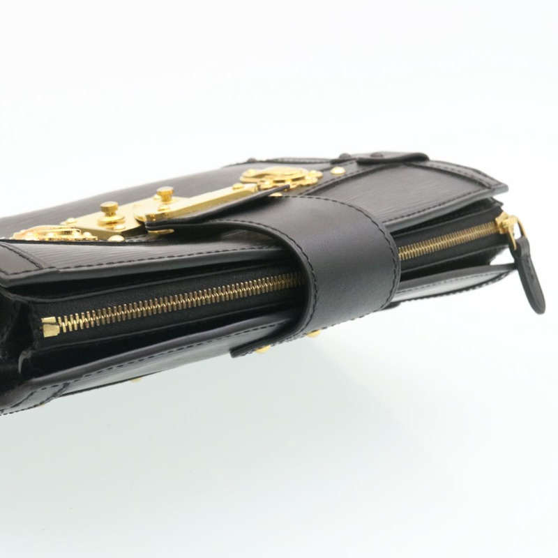 【日本直送】路易威登 Epi Trunk 手拿包/兩用肩包 黑色 M53052 LV 正品 28382SM-4