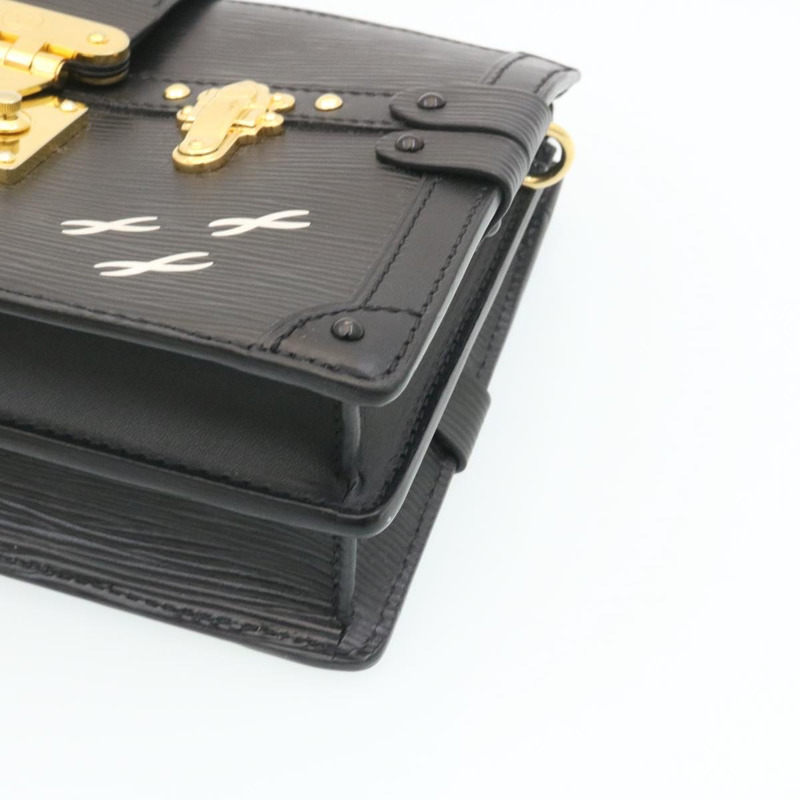 【日本直送】路易威登 Epi Trunk 手拿包/兩用肩包 黑色 M53052 LV 正品 28382SM-6