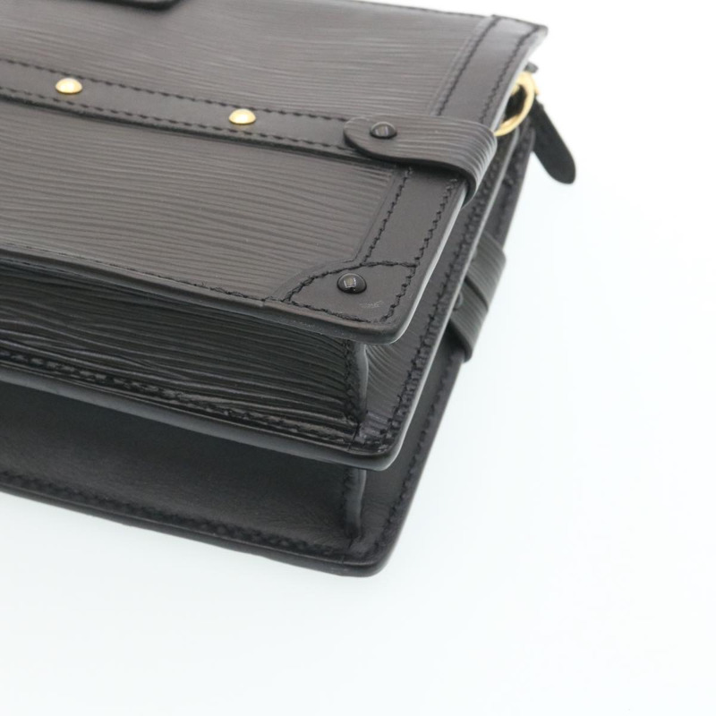 【日本直送】路易威登 Epi Trunk 手拿包/兩用肩包 黑色 M53052 LV 正品 28382SM-14