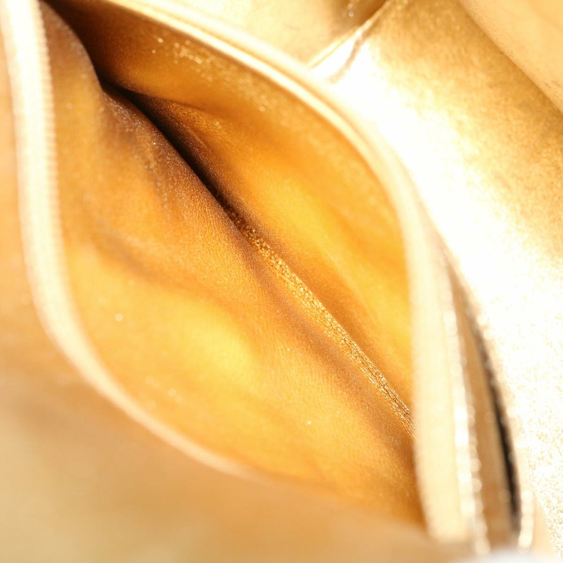 【日本直送】香奈兒 (CHANEL) Matelasse 羊皮單肩包，金色雙C標誌，正品編號 29567SAV-24