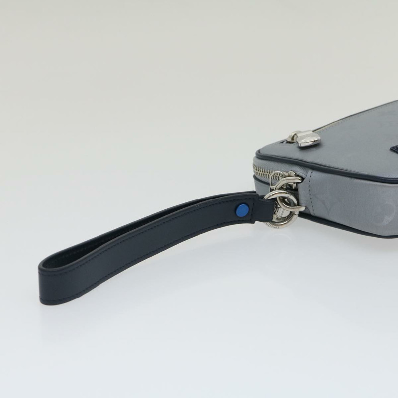 【日本直送】路易威登 Monogram Satellite Alpha 手拿包 銀色 M44171 LV 正品 29977SAV-6