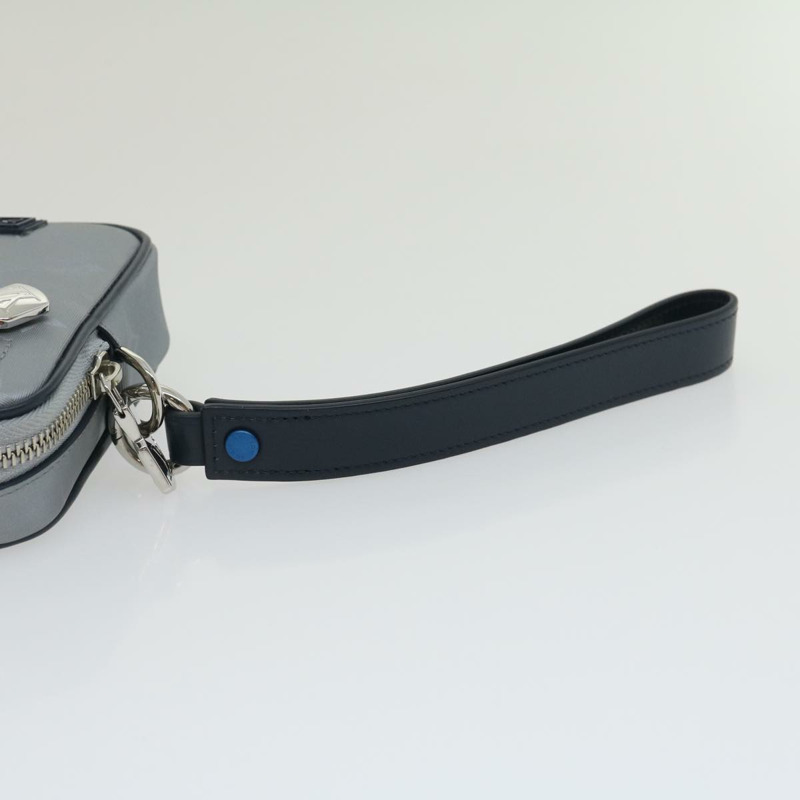 【日本直送】路易威登 Monogram Satellite Alpha 手拿包 銀色 M44171 LV 正品 29977SAV-7