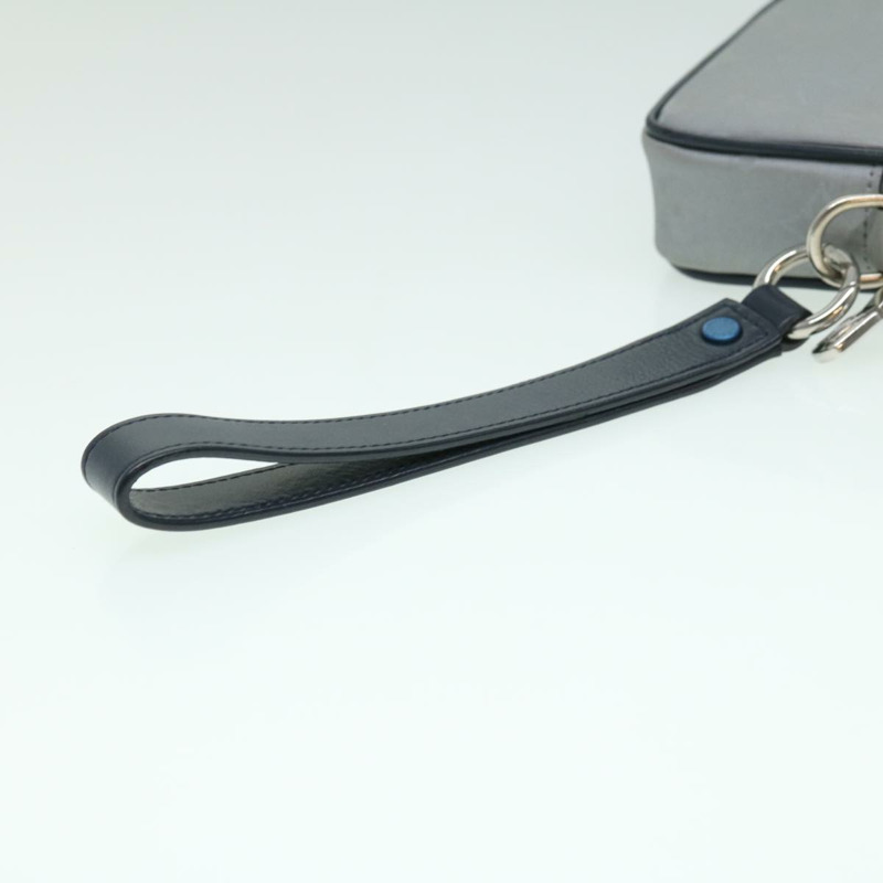 【日本直送】路易威登 Monogram Satellite 手拿包 銀色 M44171 LV 正品 32349SAV-7