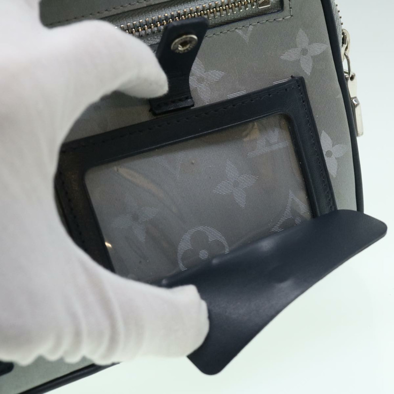 【日本直送】路易威登 Monogram Satellite 手拿包 銀色 M44171 LV 正品 32349SAV-8