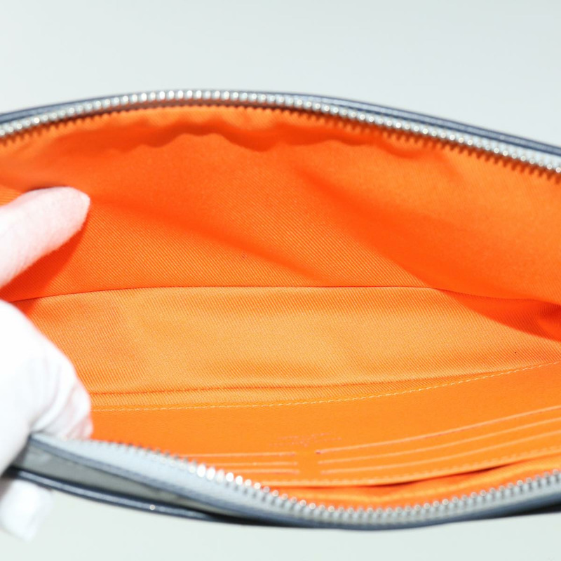 【日本直送】路易威登 Monogram Satellite 手拿包 銀色 M44171 LV 正品 32349SAV-9