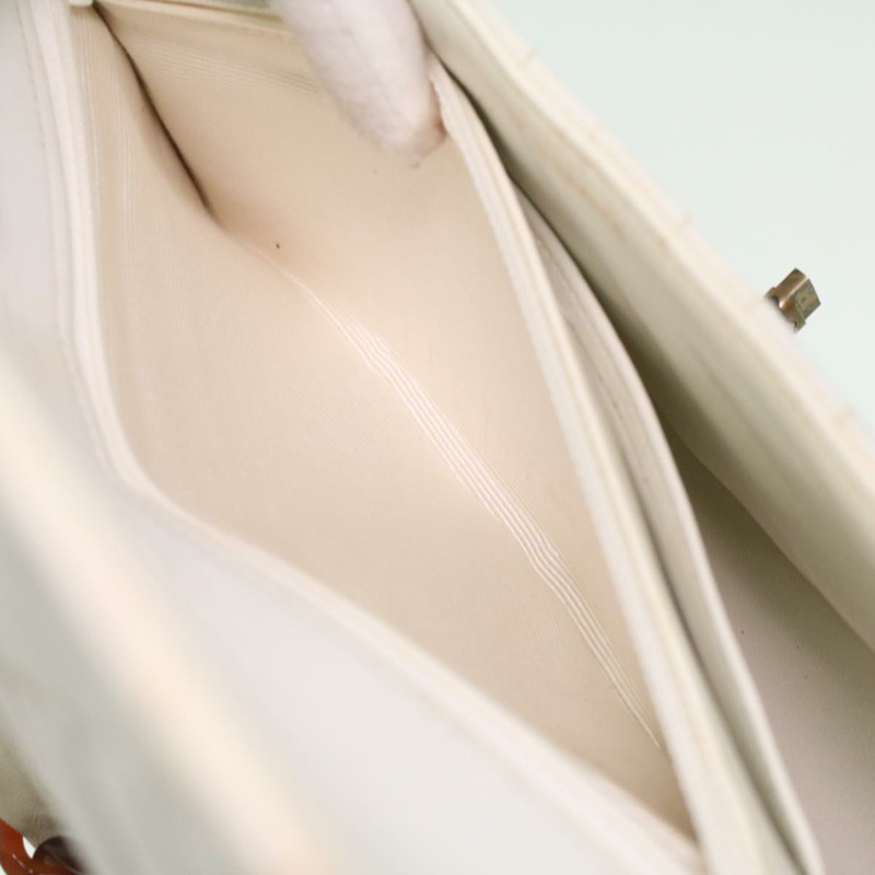 【日本直送】香奈兒 Matelasse 23 旋轉鎖扣單肩包，羊皮材質，棕色/白色，CC 標誌，正品編號 32160SAV-24