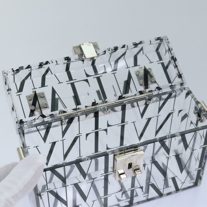 【日本直送】VALENTINO 手提包 塑膠 2way 透明 Auth 78373SAV-9