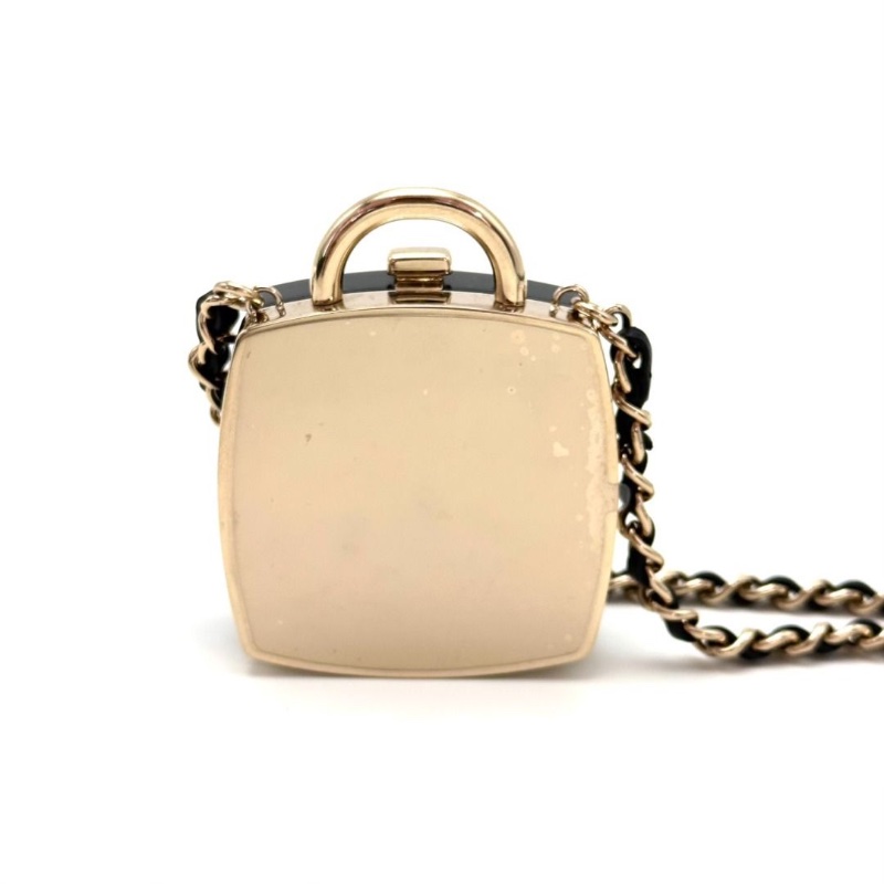 CHANEL 23S眼影盒子mini 鏈條包 5.5*5.5*2  95新 配件盒子-3