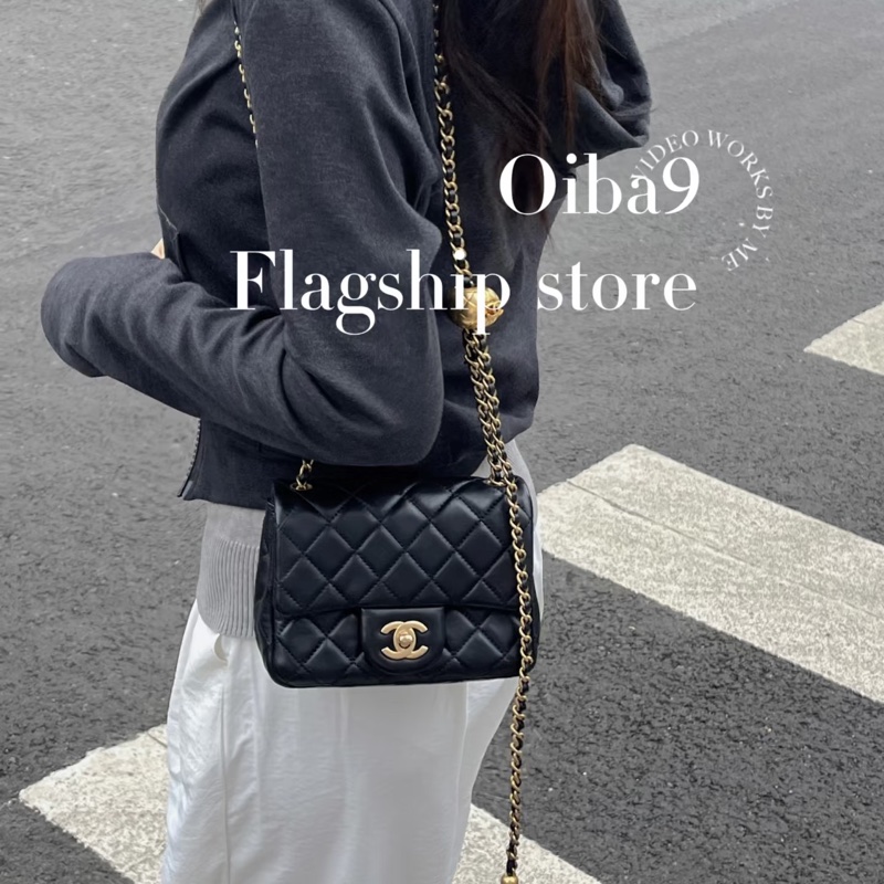 Chanel • 經典金球方胖子 Cf 17 全新全配 芯片款 ✨-1