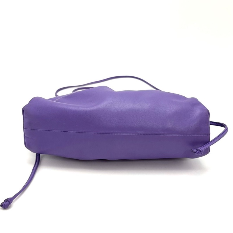 BV 紫色Pouch肩背斜背雲朵包23*13*5 9新 配件塵袋-5