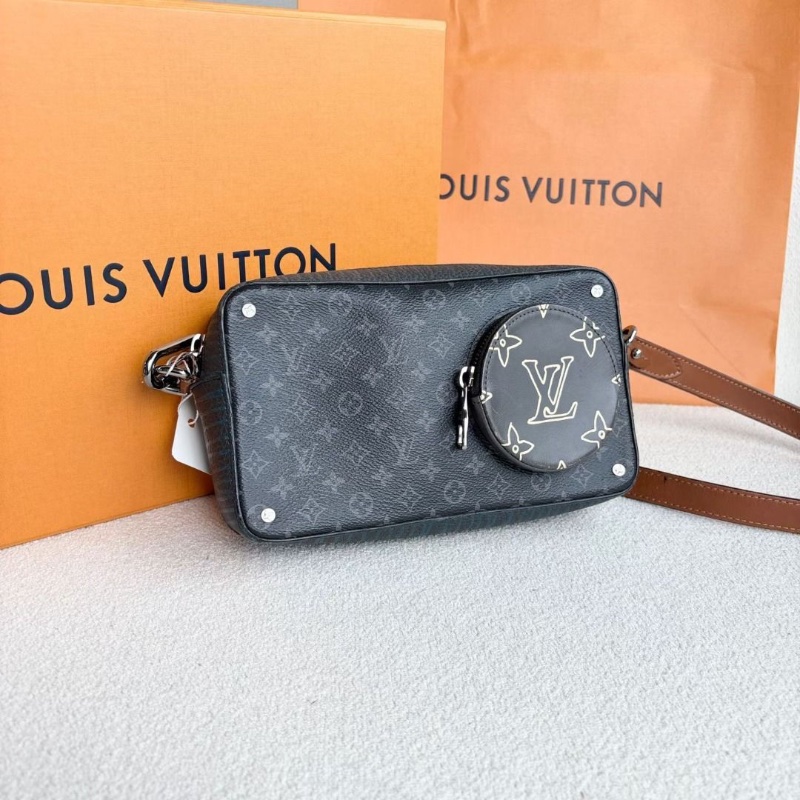 LV VolgaOnStrap限量款相機包 22.5*13*6 9新 配件盒子 塵袋 購證-7