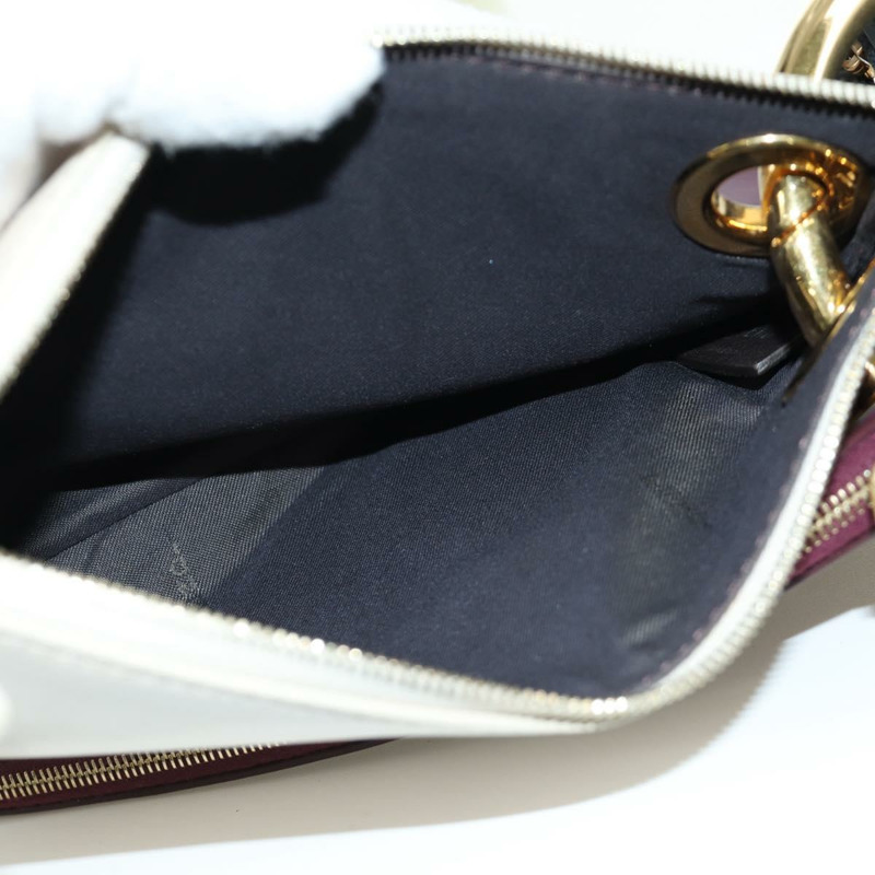 【日本直送】FENDI Triplet Clutch Bag Leather Multicolor Auth mr2004V-11