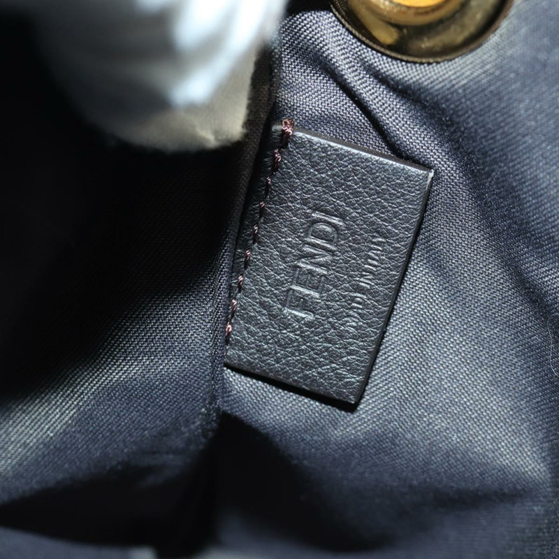 【日本直送】FENDI Triplet Clutch Bag Leather Multicolor Auth mr2004V-15