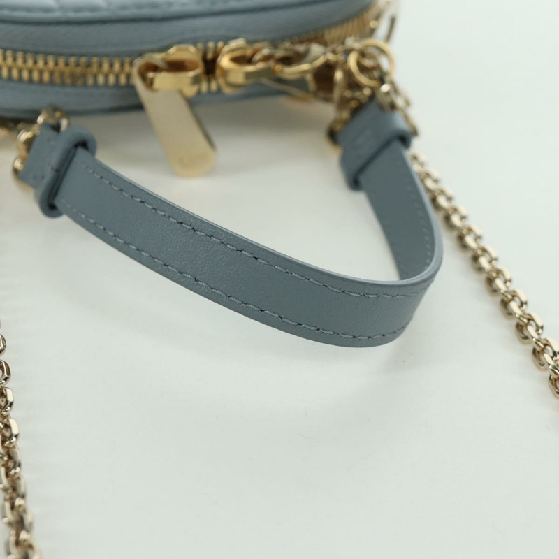 【日本直送】Christian Dior Cannage Lady Dior Corin Dior 手機羊皮藍正品 172437M-7