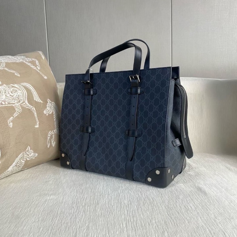 Gucci 老花托特手提公事包36.5*30.5*16.5  95新 配件塵袋-6