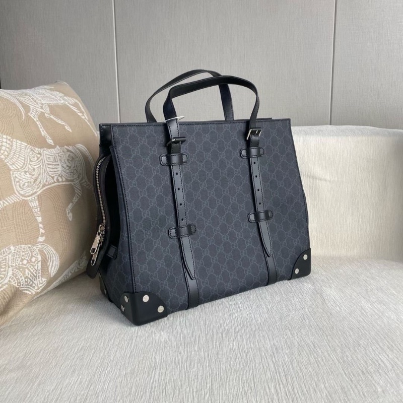 Gucci 老花托特手提公事包36.5*30.5*16.5  95新 配件塵袋-7