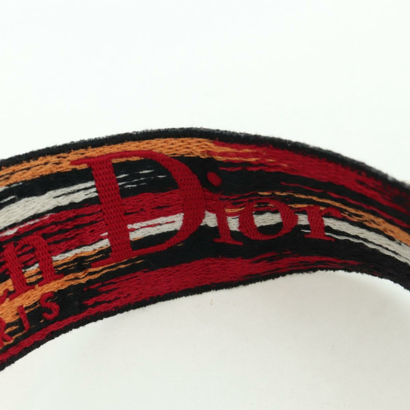 【日本直送】Christian Dior 皮革肩背包 黑色金色 Auth 171453SAV-14