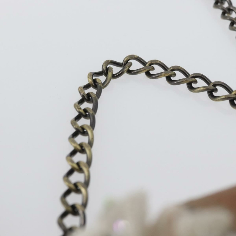 【日本直送】FENDI 鏈條單肩包 皮革 兩用 棕色 正品 171467V-13