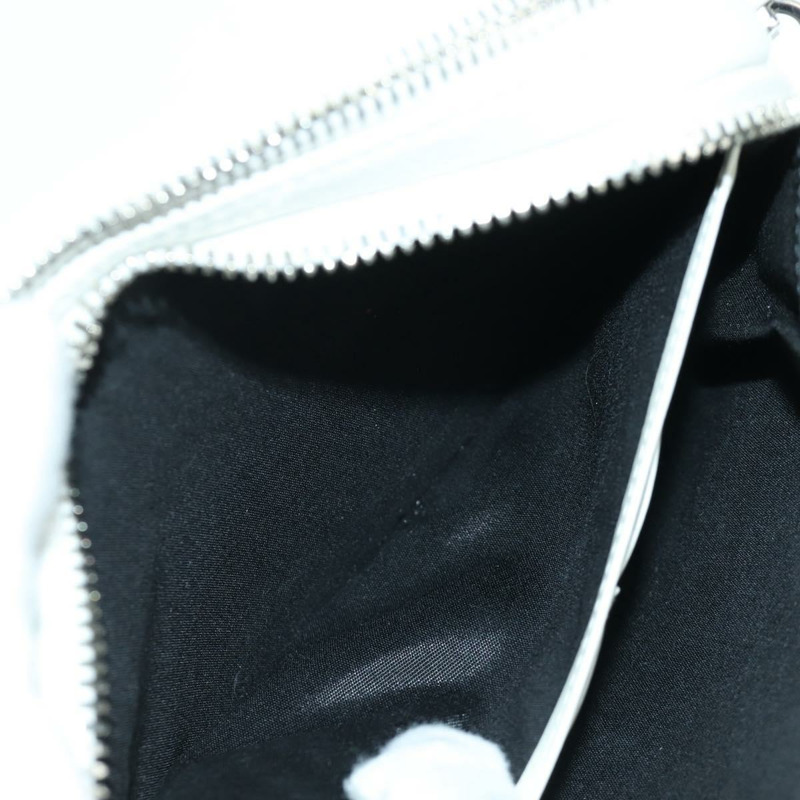 【日本直送】Christian Dior Daniel Arsham 單肩背包，白色銀色皮革，正品編號 171489V-23